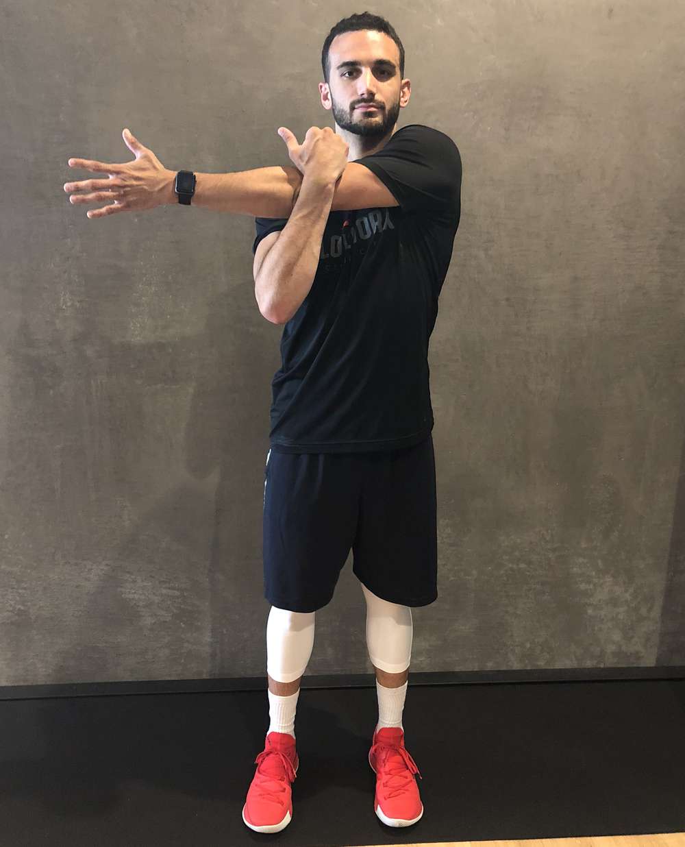 Posterior shoulder stretch